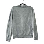 Disney WALT  WORLD Mickey Mouse Unisex Heather Gray Crew Neck Sweatshirt Sz S Photo 1