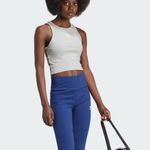 Adidas  Women's Light Gray ESSENTIALS RIBBED TANK TOP Size Small NEW Photo 12