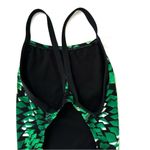 Adidas Performance Infinitex Primal Black & Green One Piece Tank Swimsuit Photo 5