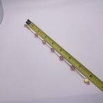 Swavorski Women’s Signed Swarovski Costume Bracelet Crystal Beaded Pink / Gold Tone Photo 5