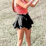 Aerie Black  Skirt Ruffle Photo 0