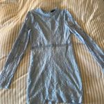 Pretty Little Thing Blue Lace Dress Photo 0