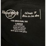 Hard Rock Cafe  Shirt Womens Large Black Rome Tourist Graphic Tee T-Shirt Photo 4