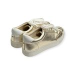 Birdies HTF:  𐦖 The Cardinal Luxe Metallic Leather Sneaker 𐦖 Mica [Gold] 𐦖 7.5 Photo 4