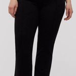 Madewell Womens Black Lightweight Ponte Kickflare Leggings Photo 1