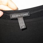 Eileen Fisher Black Crew Neck Shirt Dress Size Small Photo 3