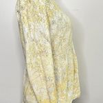 Vintage Reversible Peplum Cottagecore Style Floral Button Front Knit Sweater Size M Photo 8