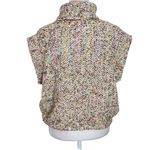 Noisy May Multi-Color Chunky Knit Sweater Vest Size Small Cropped Vest Photo 1