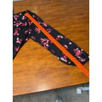 Roz & Ali  Women's XL Black Floral Cold Shoulder Long Sleeve Blouse Top X-Large Photo 3