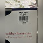 NEW Vintage Lortay Lord & Taylor Luxury Lycra Control Top Pantyhose Jet Black Photo 1