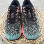 ASICS  Women's Dynaflyte 4 Running Sneakers Shoes 1012A465 in Noir Bleu Menthe 10 Photo 2