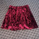Forever 21  Red Velvet skirt Photo 1