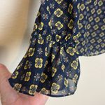 CAbi  3772 Mosiac Blouse Long Sleeve Size‎ Medium Photo 3