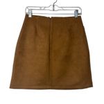 Maurice's High Rise Faux Suede Skirt Size 2 Pockets Back Zipper Photo 4