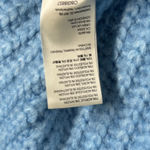 Free People  Sweater Womens XS Blue Chunky Drop Shoulder Oversize‎ Cozy Pullover Photo 5