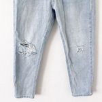 Revolve SNDYS High Rise Straight Button Fly Jeans in Light Wash Blue Size 4 Photo 1