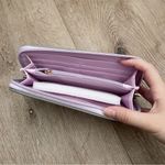 Sanrio Kuromi  purple cute pastel long wallet Photo 1