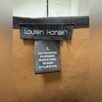 Lauren Hansen Blazer Jacket Colorful Floral Zip Festival Large Purple Photo 1