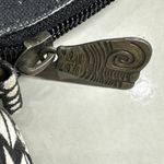 Laurel Burch Beaded Canvas Cat Print Crossbody Bag Black/Multicolor Black Photo 4