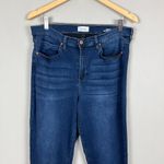Nicole Miller Soho High Rise Skinny Jeans Womens 14 Dark Blue Stretch Denim Photo 4