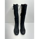 Born Hayden Boots Womens 6.5 Black Suede Distressed Knee High NWT Black Photo 4