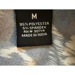 MSK Women's Dress Medium Blue White Fit and Flare Abstract Pullover Polyester Photo 7