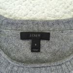 J.Crew Wool Llama Alpaca Jeweled‎ Embellished Sweater Womens S Small Gray Photo 5