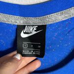 Nike Just Do It Tank Top Women's Small Blue Racerback Cotton Blend Photo 3