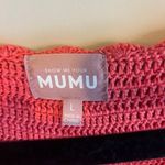 Show Me Your Mumu  Coral Crochet Mini Dress Photo 3