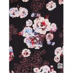 Torrid NWT plus size PIXIE PANT LUXE PONTE FLORAL SKULL BLACK high rise size 4X Photo 2