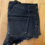 Forever 21 Denim Black Tie Shorts Photo 1