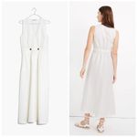 Madewell Button-Waist Wrap Midi Dress Photo 1