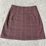 Brandy Melville JOHN Galt  Red and Black Plaid Mini Skirt Photo 2