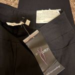 Soft Surroundings  Straight Leg Capri pants PXS Petite Xtra Small 2P-4P Black NEW Photo 2