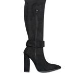 Bamboo  Black Over-the-Knee Boots Photo 8