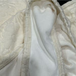 Cupshe  Plunge Halter Cutout One Piece Swimsuit Cream Women’s Medium Photo 2