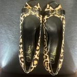 Cole Haan × Nike Air Calf Hair Animal Print Peep-Toe Heels Photo 1
