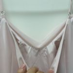 Azazie  Size A4 Blush Pink long Sleeveless Gown $190 Photo 9