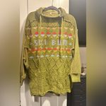 Free People NEW  Powder Bunny Knit Sweatshirt $178 MSRP Photo 3