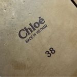 Chloé Chloe Woody Logo Flat Slide Sandals White Size 8 Photo 6