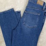 Paige Cindy Ripped Straight Leg Jeans In Speak Easy Destructed Size 29 Photo 3