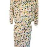 British Khaki Vintage Linen & Cotton Cottagecore Floral Skirt Set Large Photo 0