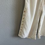 Soft Surroundings Soft‎ Surroundings Oceo Gauze Wide Leg Pants Size Medium EUC in Ivory Pearl Photo 4