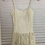 Finn and Clover S white frilly sweetheart lace dress Photo 0