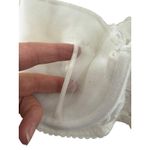 Vintage Felina White Eyelet Padded Wire Balconette Bra 36C Size undefined Photo 3