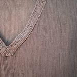 O'Neill Black Bathing Suit Cover Up Size S Arm Holes V Neck Soft Lightweight Photo 5