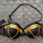 Bikini Set Black And Gold Photo 1