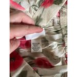 Jaclyn Smith NWT Vintage‎  women's Cream with pink flowers maxi skirt size medium Photo 10