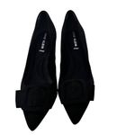 Anne Klein  iFlex Size 7.5   Business Casual Suede Bow Pointed Toe Pumps Sample Photo 1