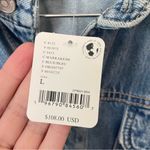 Free People NEW Marci Cuffed Denim Coveralls Romper in Large Photo 3